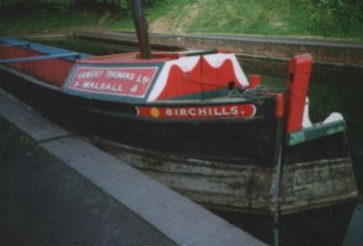 Birchills, the last remaining wooden joey. Part of the BCLM collection, at one time there were thousands of these boats on the BCN, Thmas’ themselves owning upwards of 400.